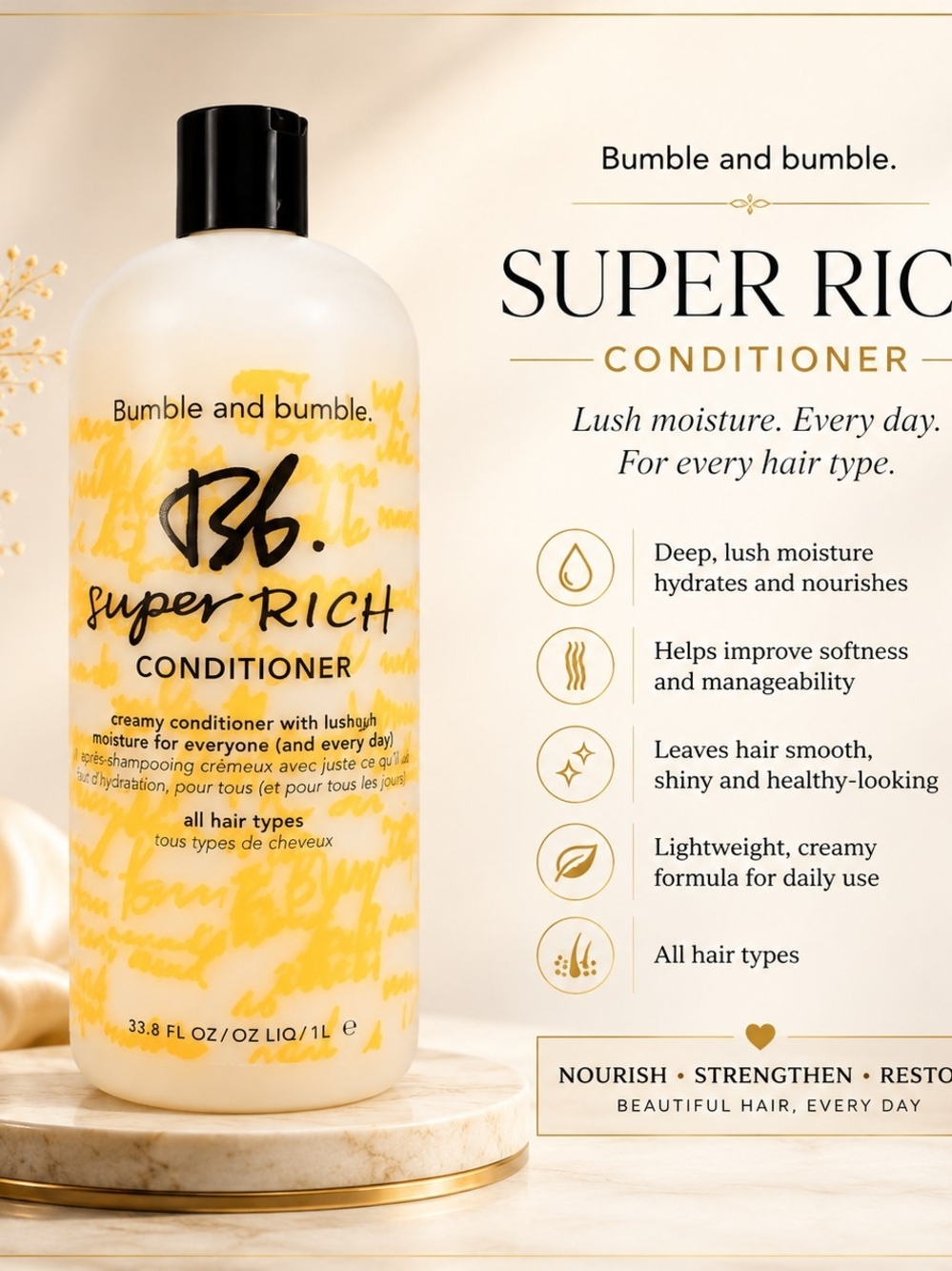 ✨Bumble and bumble Super Rich Conditioner✨ — Professional Haircare